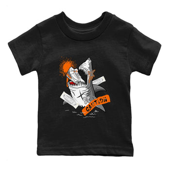 3s Georgia Peach shirt to match jordans Dangerous Shark sneaker tees Air Jordan 3 Georgia Peach SNRT sneaker release tees baby toddler Black 2 cotton Shirt