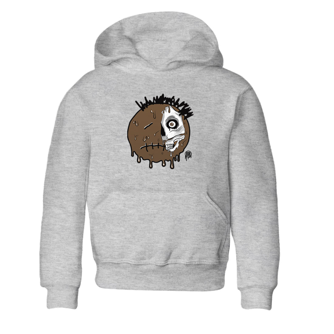 Jordan Jumpman Jack Travis Scott Dark Mocha shirts to match jordans Dead Inside sneaker match tees Jordan Jumpman Jack Travis Scott Dark Mocha SNRT Sneaker Tees streetwear brand Baby and Youth Heather Grey 2 cotton tee