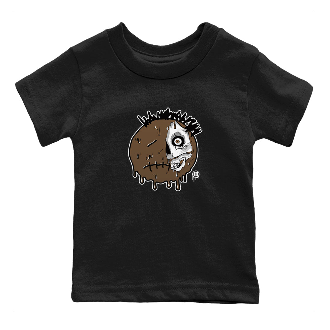 Jordan Jumpman Jack Travis Scott Dark Mocha shirts to match jordans Dead Inside sneaker match tees Jordan Jumpman Jack Travis Scott Dark Mocha SNRT Sneaker Tees streetwear brand Baby and Youth Black 2 cotton tee