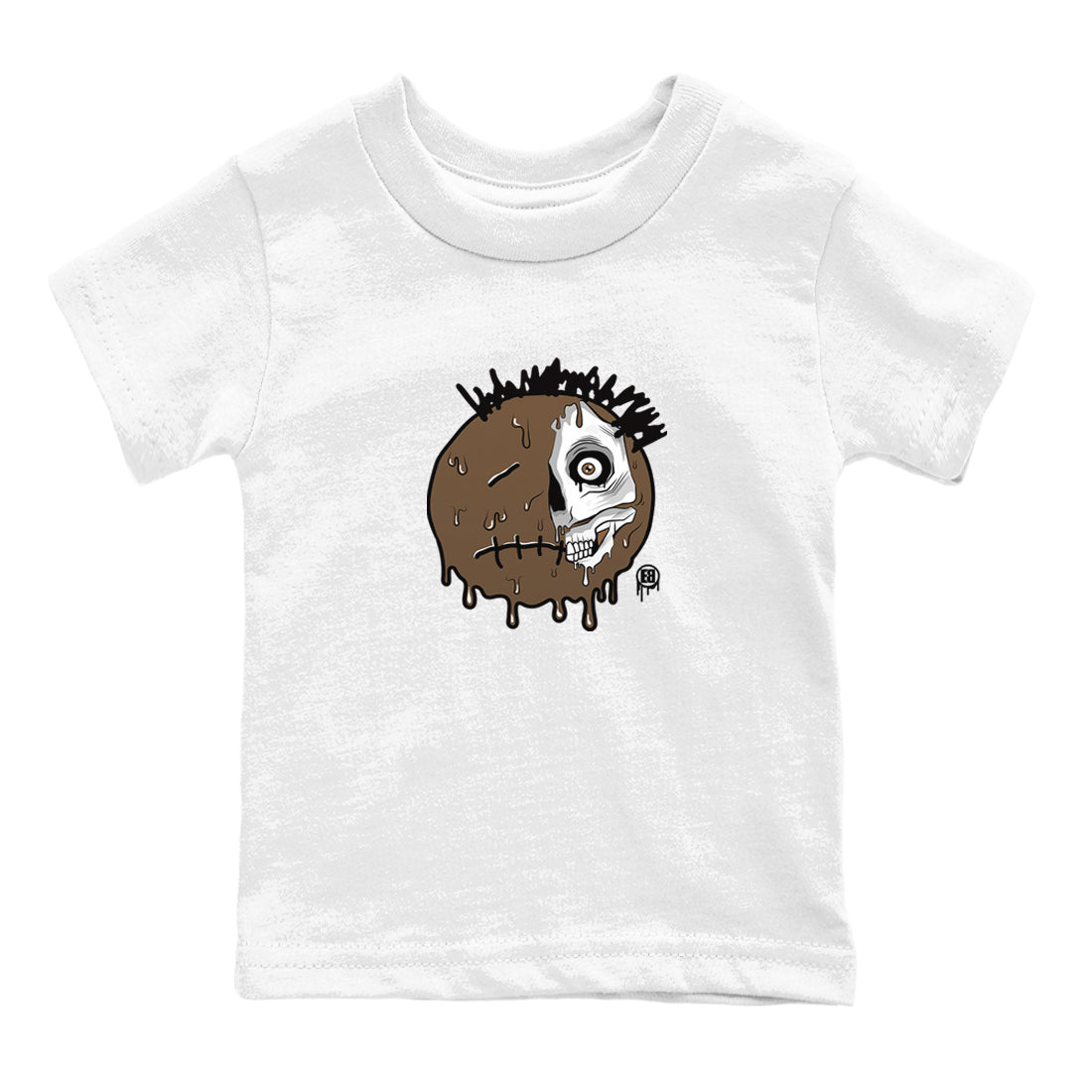 Jordan Jumpman Jack Travis Scott Dark Mocha shirts to match jordans Dead Inside sneaker match tees Jordan Jumpman Jack Travis Scott Dark Mocha SNRT Sneaker Tees streetwear brand Baby and Youth White 2 cotton tee