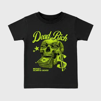 Sneaker match tees – Sneaker Tees To Match Air Foamposite Pro Black Shoes – Dead Rich Kids T-Shirt Black 2