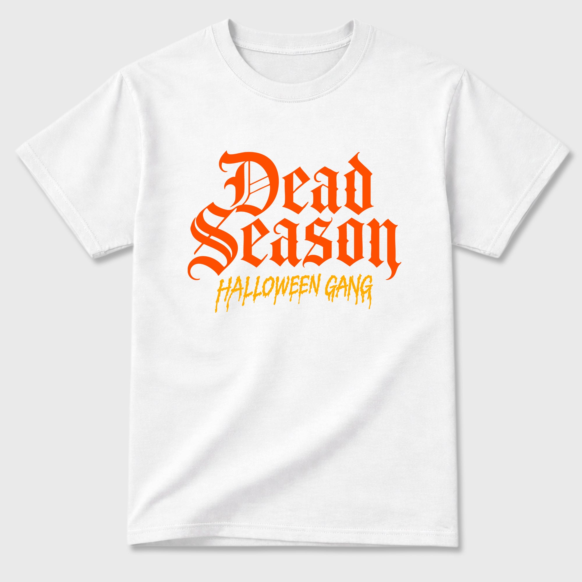 Dead Season Graphic T-Shirt featuring original streetwear artwork designed to match the Halloween. White 2 Graphic T-Shirt.