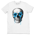 AJ1 UNC Reimagined shirts to match jordans Death Star sneaker match tees Air Jordan 1 UNC Reimagined shirts to match Jordan 1s SNRT Sneaker Tees unisex cotton White 2 shirts