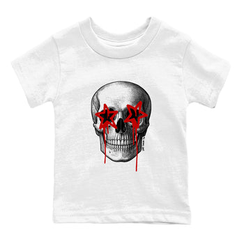 Air Jordan 11 Bred shirts to match jordans Death Star sneaker match tees Air Jordan 11 Bred shirts to match Jordan 1s SNRT Sneaker Tees Youth Baby White 2 tee