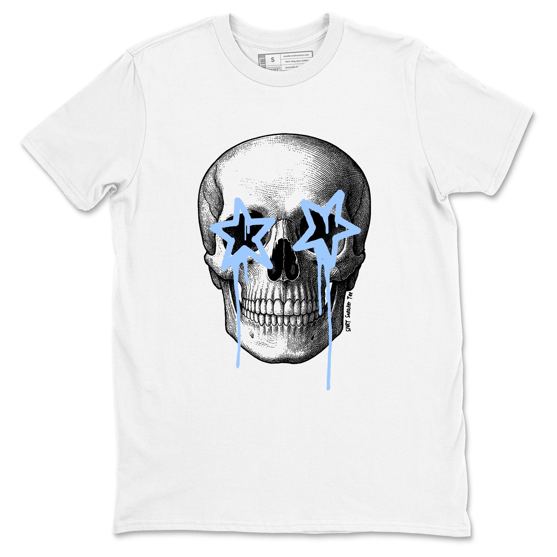 Death Star sneaker match t-shirt styled to complete your fit with the Air Jordan 4 Aluminum sneakers, shown in White 2.