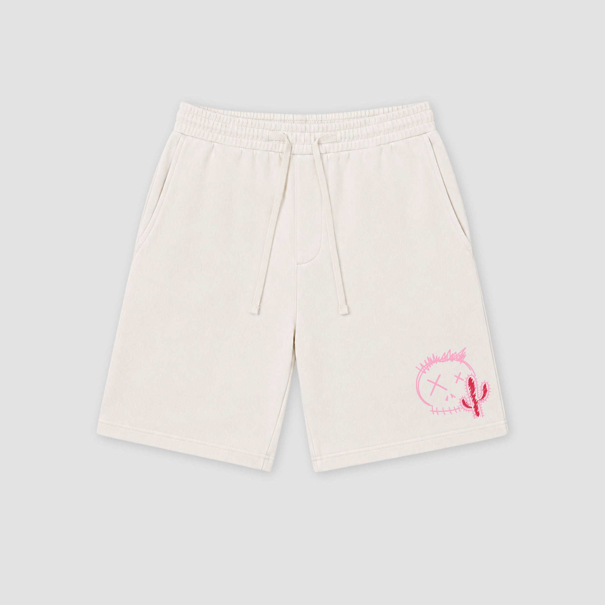 The Desert Misfit graphic fleece shorts deliver a relaxed streetwear look with premium fleece comfort and bold graphic details, designed to match the Air Jordan 1 Travis Scott Tropical Pink and complete your sneaker rotation.