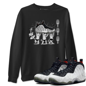 Foams One Jin shirts to match jordans Devil Babies sneaker match tees Air Foamposite One Jin match shoes to clothes SNRT Sneaker Tees unisex cotton Black 1 shirts