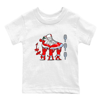 11s Cherry shirts to match jordans Devil Babies sneaker match tees Air Jordan 11 Retro Cherry match shoes to clothes SNRT Sneaker Tees Youth Baby White 2 tee