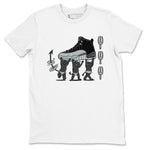 12s Black Wolf Grey shirts to match jordans Devil Babies sneaker match tees Air Jordan 12 Black Wolf Grey SNRT Sneaker Release Tees unisex cotton White 2 crew neck shirts