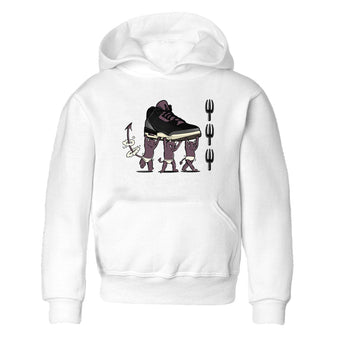 Air Jordan 3 A Ma Maniere Black shirts to match jordans Devil Babies sneaker match tees Air Jordan 3 A Ma Maniere x Black And Flat Pewter SNRT Sneaker Release Tees Youth Baby White 2 crew neck shirts