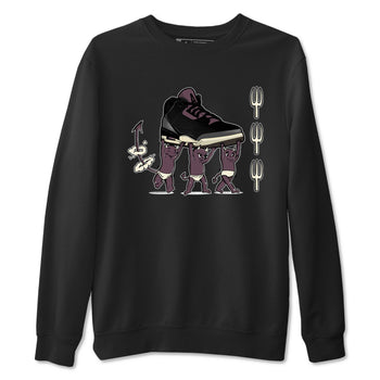 Air Jordan 3 A Ma Maniere Black shirts to match jordans Devil Babies sneaker match tees Air Jordan 3 A Ma Maniere x Black And Flat Pewter SNRT Sneaker Release Tees unisex cotton Black 2 crew neck shirts