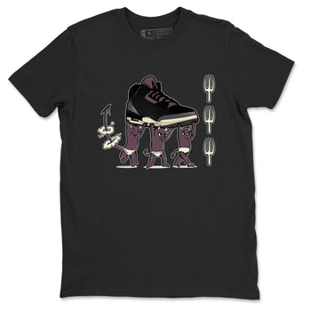 Air Jordan 3 A Ma Maniere Black shirts to match jordans Devil Babies sneaker match tees Air Jordan 3 A Ma Maniere x Black And Flat Pewter SNRT Sneaker Release Tees unisex cotton Black 2 crew neck shirts