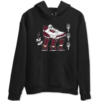 Air Jordan 3 A Ma Maniere Burgundy Crush shirts to match jordans Devil Babies sneaker match tees Air Jordan 3 A Ma Maniere x Burgundy Crush SNRT Sneaker Release Tees unisex cotton Black 2 crew neck shirts