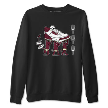 Air Jordan 3 A Ma Maniere Burgundy Crush shirts to match jordans Devil Babies sneaker match tees Air Jordan 3 A Ma Maniere x Burgundy Crush SNRT Sneaker Release Tees unisex cotton Black 2 crew neck shirts