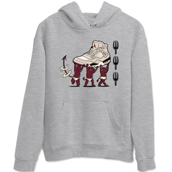 4s A Ma Maniere x Fossil Stone shirts to match jordans Devil Babies sneaker match tees 4s A Ma Maniere x Fossil Stone match shoes to clothes SNRT Sneaker Tees unisex cotton Heather Grey 2 shirts