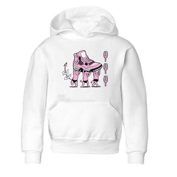 4s Retro Orchid shirts to match jordans Devil Babies sneaker match tees Air Jordan 4 WMNS Orchid match shoes to clothes SNRT Sneaker Tees Youth Baby White 2 tee