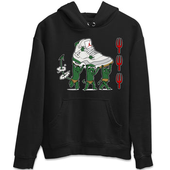 4s Pine Green shirts to match jordans Devil Babies sneaker match tees Air Jordan 4 Pine Green SNRT Sneaker Release Tees unisex cotton Black 2 crew neck shirts