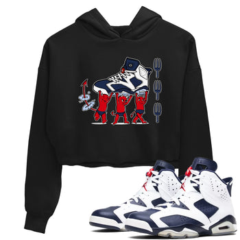 6s White And Midnight Navy shirts to match jordans Devil Babies sneaker match tees Air Jordan 6 White And Midnight Navy SNRT Sneaker Release Tees unisex cotton Black 1 Crop Shirts