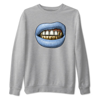 Air Jordan 4 Aluminium shirts to match jordans Diamond Teeth sneaker match tees Air Jordan 4 Forget Me Not shirts to match Jordan 1s SNRT Sneaker Tees unisex cotton Heather Grey 2 shirts