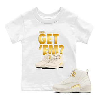 12s Phantom shirts to match jordans Did You Get 'Em sneaker match tees Air Jordan 12 WMNS Phantom match shoes to clothes SNRT Sneaker Tees Youth Baby White 1 tee