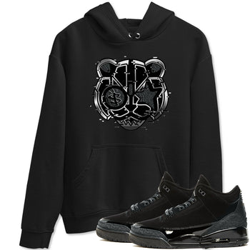 3s Black Cat shirts to match jordans Digital Cat Face sneaker match tees AJ3 Retro Black Cat match shoes to clothes SNRT Sneaker Tees unisex cotton Black 1 shirts