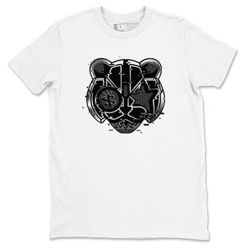 3s Black Cat shirts to match jordans Digital Cat Face sneaker match tees AJ3 Retro Black Cat match shoes to clothes SNRT Sneaker Tees unisex cotton White 2 shirts