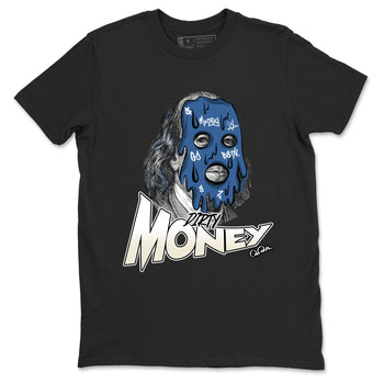Air Jordan 3 A Ma Maniere x For The Love shirts to match jordans Dirty Money graphic tees Air Jordan 3 A Ma Maniere x Diffused Blue match shoes to clothes SNRT Sneaker Tees unisex cotton Black 2 shirts