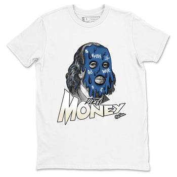 Air Jordan 3 A Ma Maniere x For The Love shirts to match jordans Dirty Money graphic tees Air Jordan 3 A Ma Maniere x Diffused Blue match shoes to clothes SNRT Sneaker Tees unisex cotton White 2 shirts