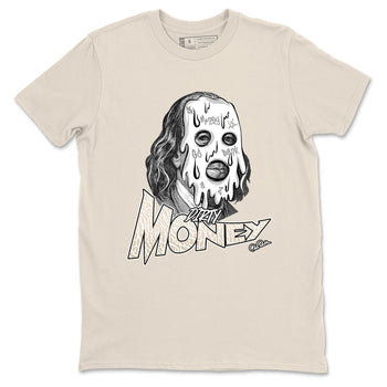 Dirty Money sneaker match t-shirt styled to complete your fit with the Air Jordan 3 Pure Money sneakers, shown in Natural 2.