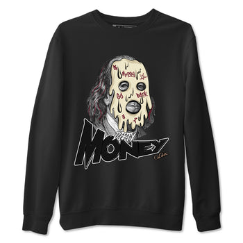 4s A Ma Maniere x Fossil Stone shirts to match jordans Dirty Money sneaker match tees Air Jordan 4 A Ma Maniere x Fossil Stone match shoes to clothes SNRT Sneaker Tees unisex cotton Black 2 shirts