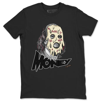 4s A Ma Maniere x Fossil Stone shirts to match jordans Dirty Money sneaker match tees Air Jordan 4 A Ma Maniere x Fossil Stone match shoes to clothes SNRT Sneaker Tees unisex cotton Black 2 shirts