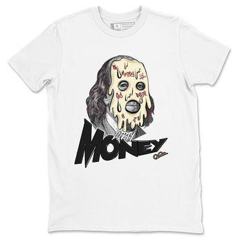 4s A Ma Maniere x Fossil Stone shirts to match jordans Dirty Money sneaker match tees Air Jordan 4 A Ma Maniere x Fossil Stone match shoes to clothes SNRT Sneaker Tees unisex cotton White 2 shirts