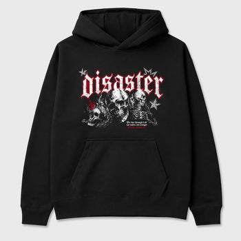 Disaster Graphic T-Shirt sneaker match tee designed for the Air Jordan 4 Toro Bravo, featuring coordinated color options for a perfect streetwear match. Black 2 shirt.