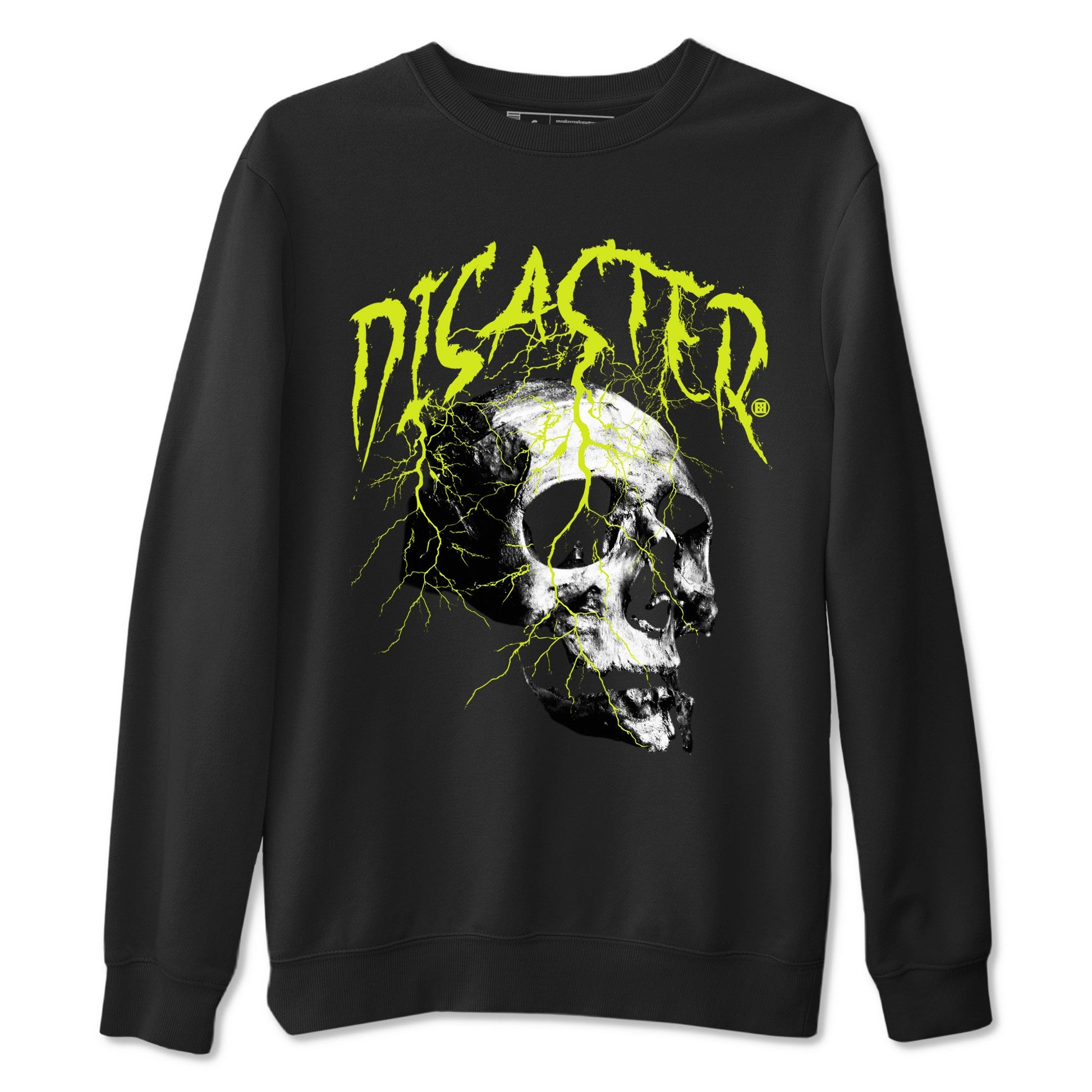 Foams One Black Volt shirts to match jordans Disaster Skull sneaker match tees Air Foamposite One Black and Volt match shoes to clothes SNRT Sneaker Tees unisex cotton Black 2 shirts