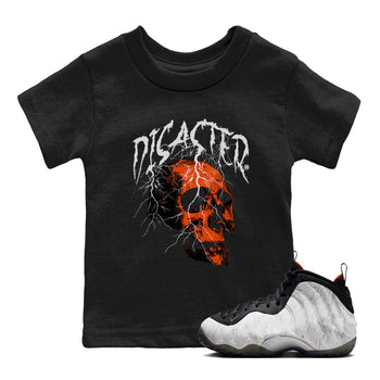 Foams One Jin shirts to match jordans Disater Skull sneaker match tees Air Foamposite One Jin match shoes to clothes SNRT Sneaker Tees Youth Baby Black 1 tee