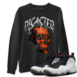 Foams One Jin shirts to match jordans Disater Skull sneaker match tees Air Foamposite One Jin match shoes to clothes SNRT Sneaker Tees unisex cotton Black 1 shirts