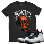 Foams One Jin shirts to match jordans Disater Skull sneaker match tees Air Foamposite One Jin match shoes to clothes SNRT Sneaker Tees unisex cotton Black 1 shirts