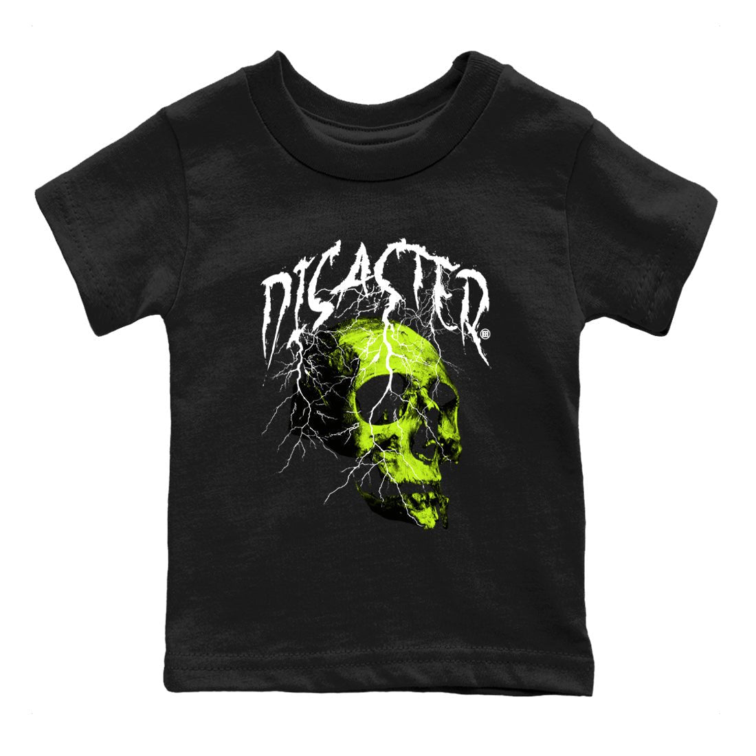 Air Force 1 Low Dance Volt t-shirts to match sneakers Disater Skull sneaker match tees Air Force 1 Volt match shoes to clothes SNRT Sneaker Tees Youth Baby Black 2 tee