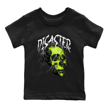Air Force 1 Low Dance Volt t-shirts to match sneakers Disater Skull sneaker match tees Air Force 1 Volt match shoes to clothes SNRT Sneaker Tees Youth Baby Black 2 tee