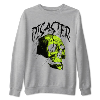 Air Force 1 Low Dance Volt t-shirts to match sneakers Disater Skull sneaker match tees Air Force 1 Volt match shoes to clothes SNRT Sneaker Tees unisex cotton Heather Grey 2 shirts