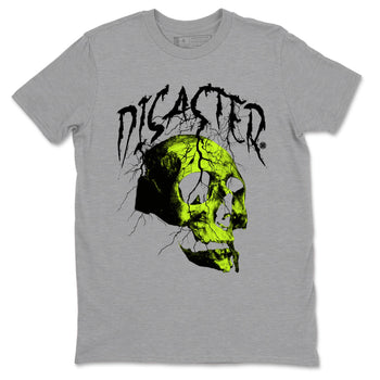 Air Force 1 Low Dance Volt t-shirts to match sneakers Disater Skull sneaker match tees Air Force 1 Volt match shoes to clothes SNRT Sneaker Tees unisex cotton Heather Grey 2 shirts