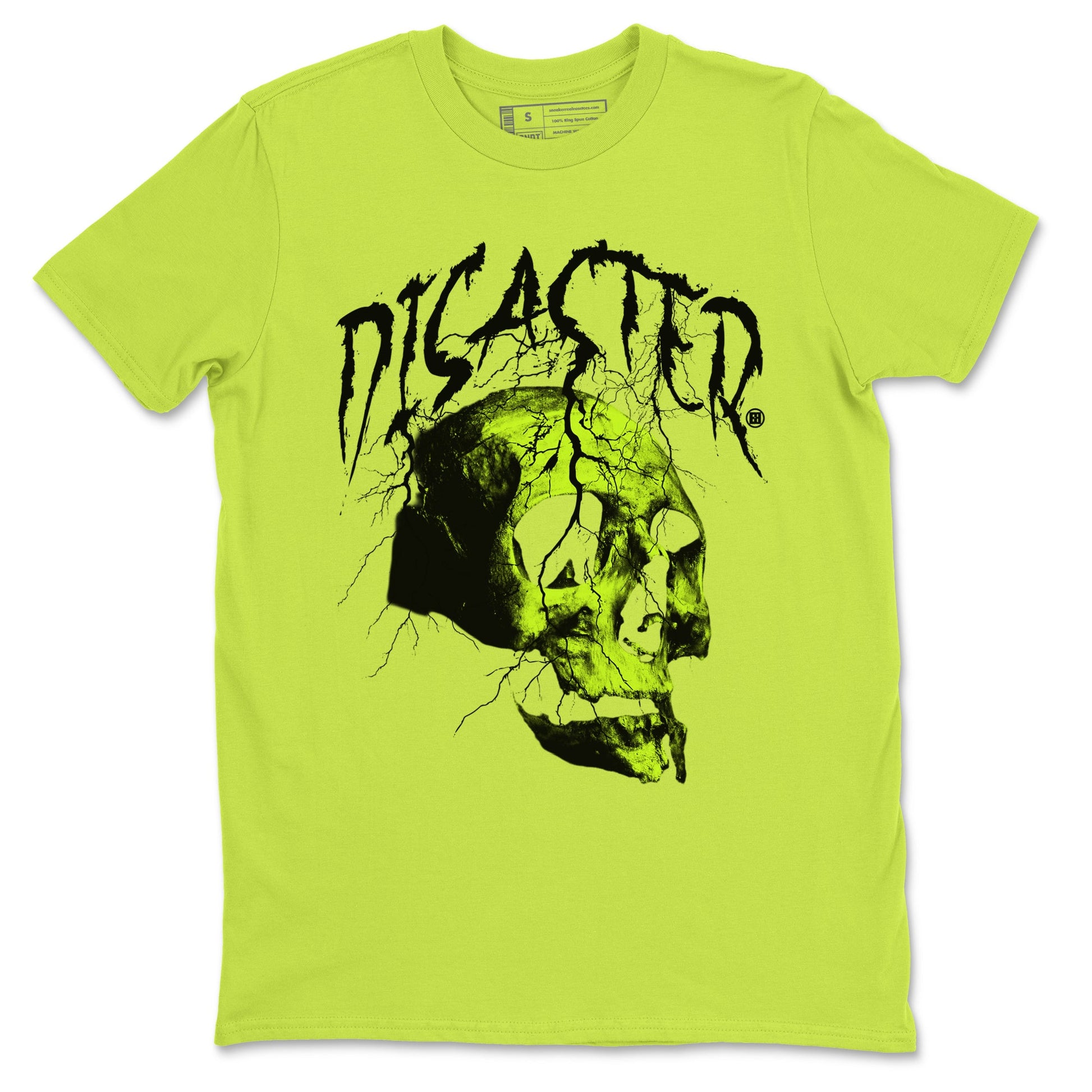 Air Force 1 Low Dance Volt t-shirts to match sneakers Disater Skull sneaker match tees Air Force 1 Volt match shoes to clothes SNRT Sneaker Tees unisex cotton Safety Green 2 shirts