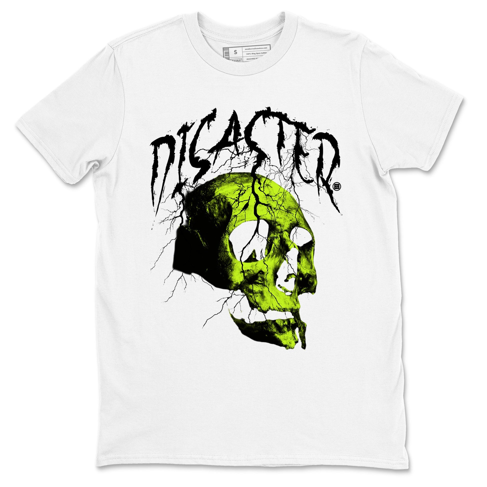 Air Force 1 Low Dance Volt t-shirts to match sneakers Disater Skull sneaker match tees Air Force 1 Volt match shoes to clothes SNRT Sneaker Tees unisex cotton White 2 shirts