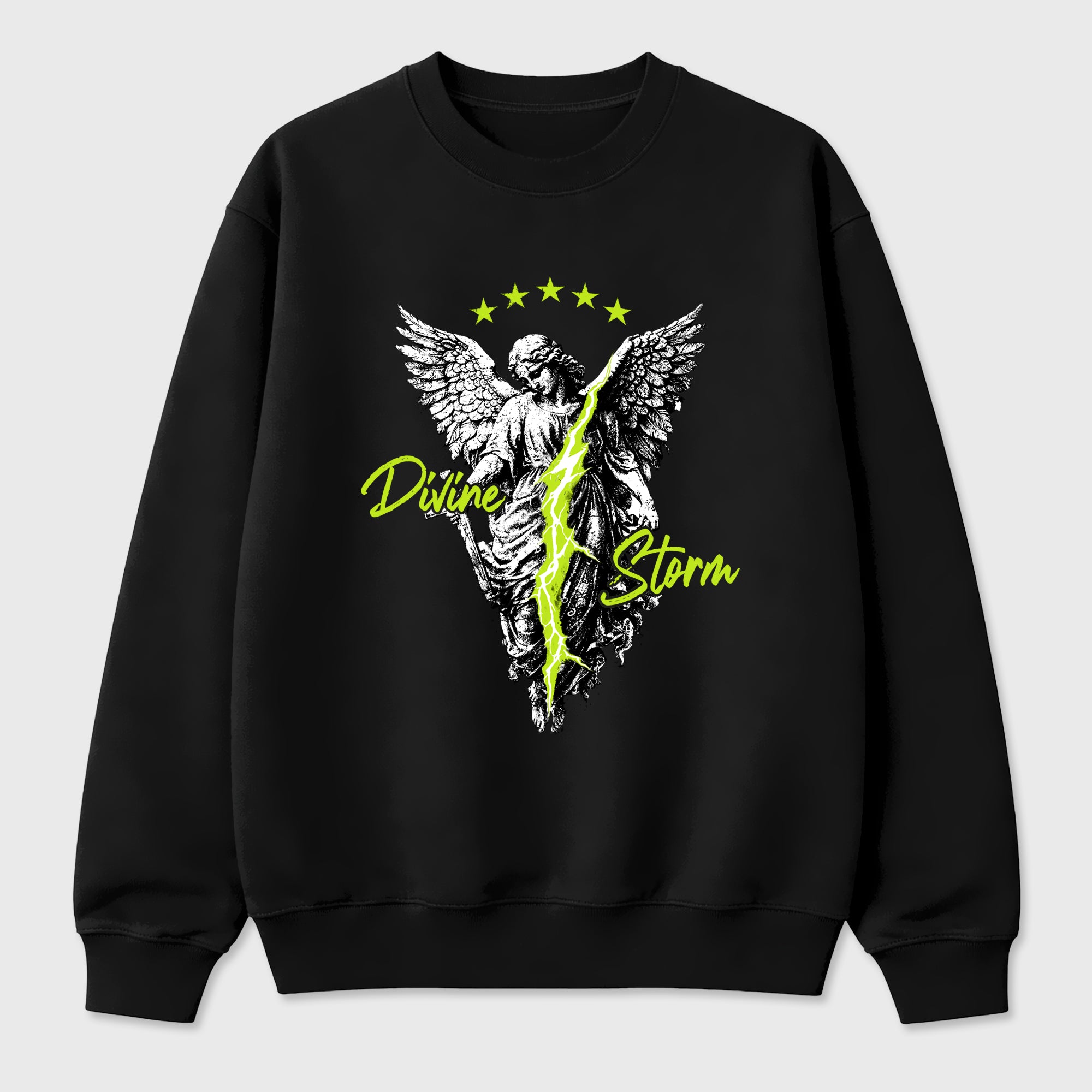 Sneaker match tees – Sneaker Tees To Match Air Foamposite Pro Black Shoes – Divine Storm Tee Black 2