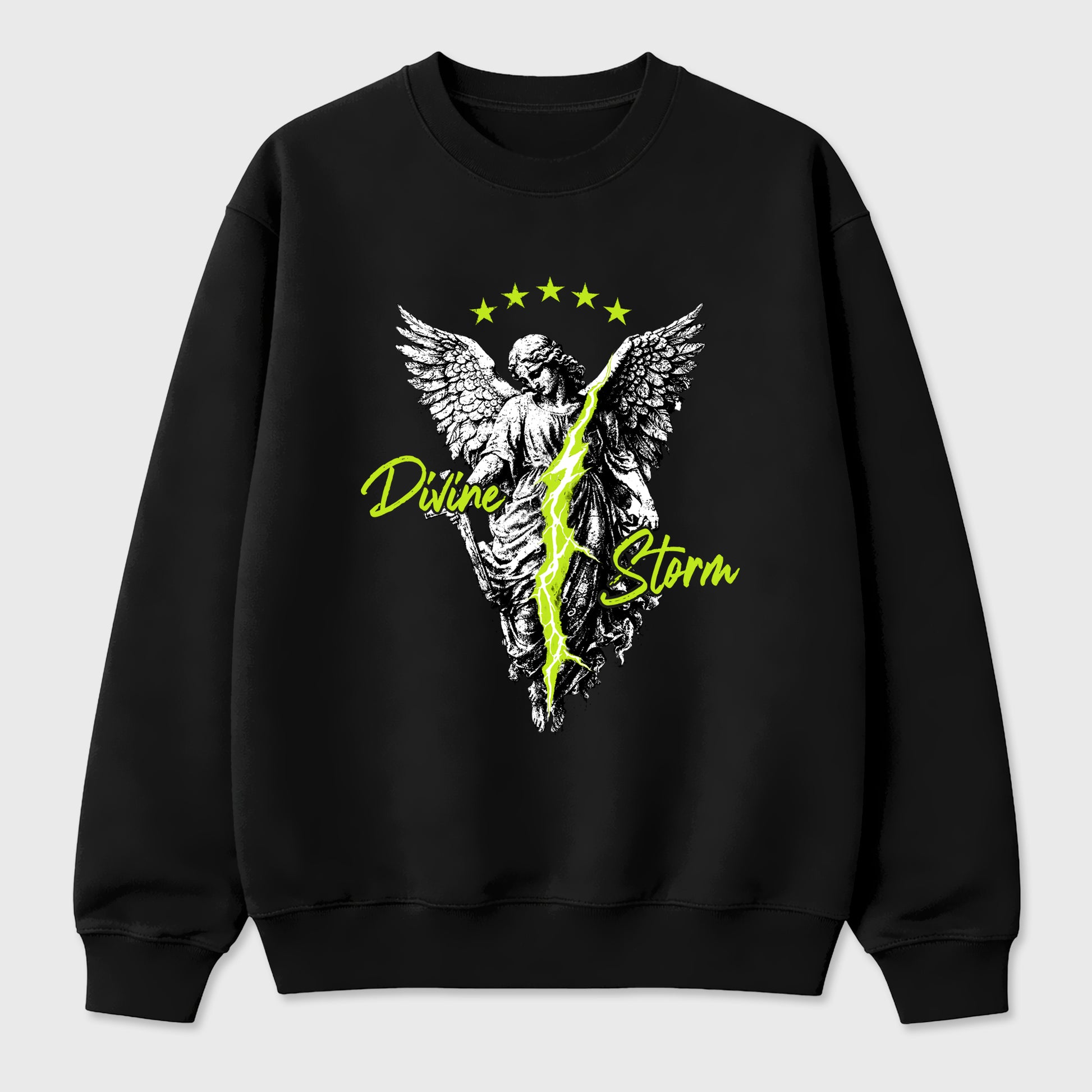 Sneaker match tees – Sneaker Tees To Match Air Foamposite Pro Black Shoes – Divine Storm Tee Black 2