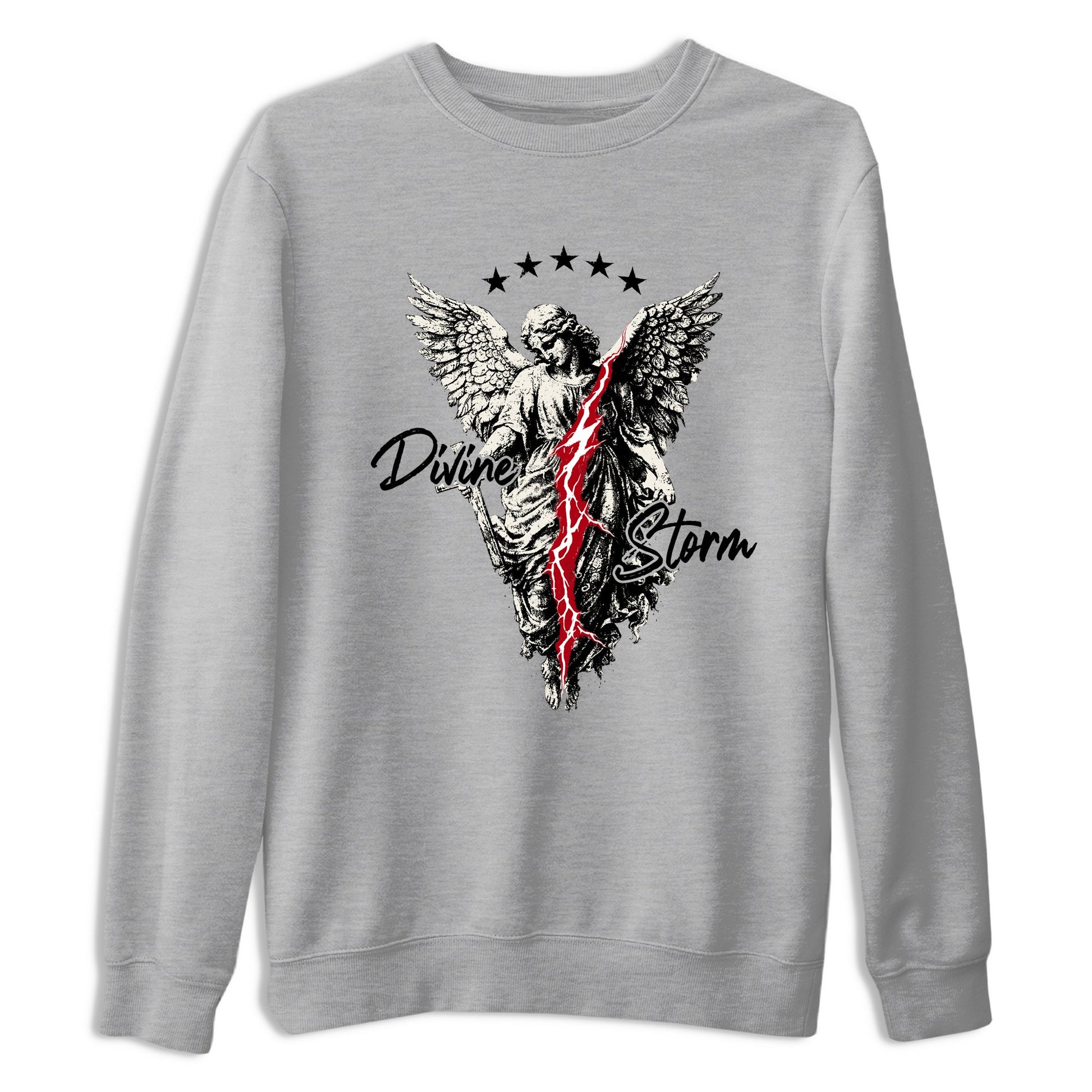 Sneaker match tees – Sneaker Tees To Match Air Jordan 4 Flight Club Shoes – Divine Storm Tee Heather Grey 2