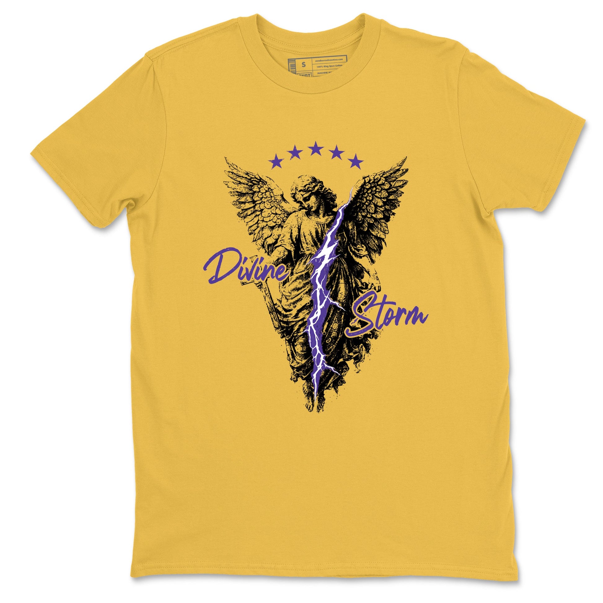 Sneaker match tees – Sneaker Tees To Match Air Jordan 4 Lakeshow Shoes – Divine Storm Tee Daisy 2