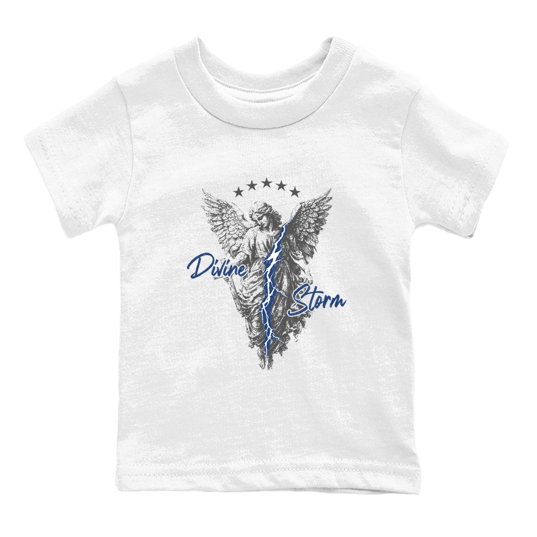 Sneaker match tees – Sneaker Tees To Match Air Jordan 9 Flint Grey Shoes – Divine Storm Kids T-Shirt White 2
