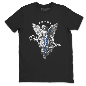 Sneaker match tees – Sneaker Tees To Match Air Jordan 9 Flint Grey Shoes – Divine Storm Tee Black 2