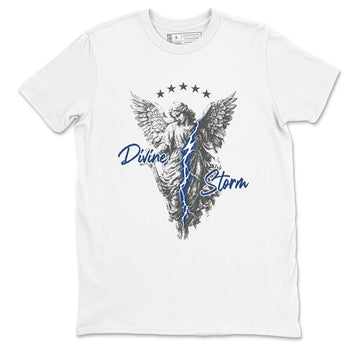 Sneaker match tees – Sneaker Tees To Match Air Jordan 9 Flint Grey Shoes – Divine Storm Tee White 2